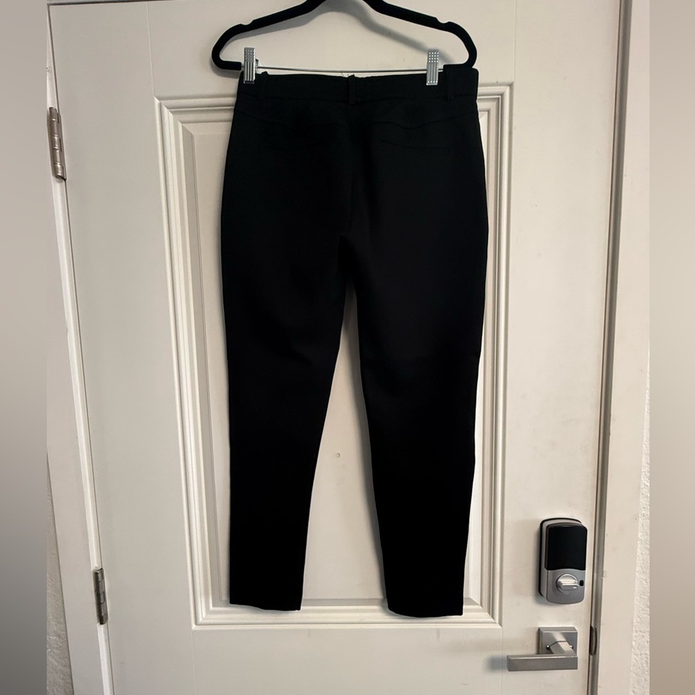ZARA Black High-Rise Skinny Chino Pants - Size XL (US